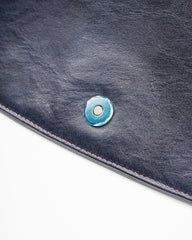 Y'2 Leather Small Mail Bag - Indigo Horse (BG-10-S) - Standard & Strange