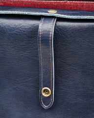 Y'2 Leather Small Mail Bag - Indigo Horse (BG-10-S) - Standard & Strange