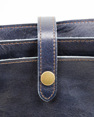 Y'2 Leather Small Mail Bag - Indigo Horse (BG-10-S) - Standard & Strange