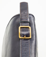 Y'2 Leather Small Mail Bag - Indigo Horse (BG-10-S) - Standard & Strange