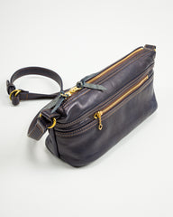 Y'2 Leather Shoulder Bag - Indigo Horse (BG-02) - Standard & Strange