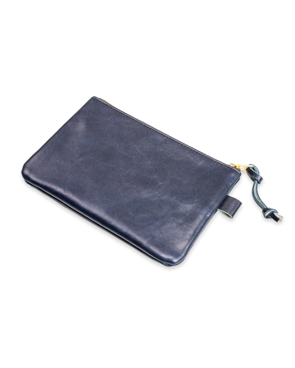 Y'2 Leather Small Pouch - Indigo Horse (BG-11) - Standard & Strange