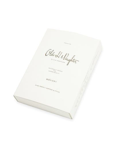 Olde Homesteader & Daughter Silk Rib Socks - Sun - Standard & Strange