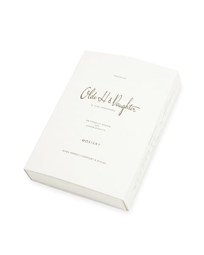 Olde Homesteader & Daughter Silk Rib Socks - Sun - Standard & Strange