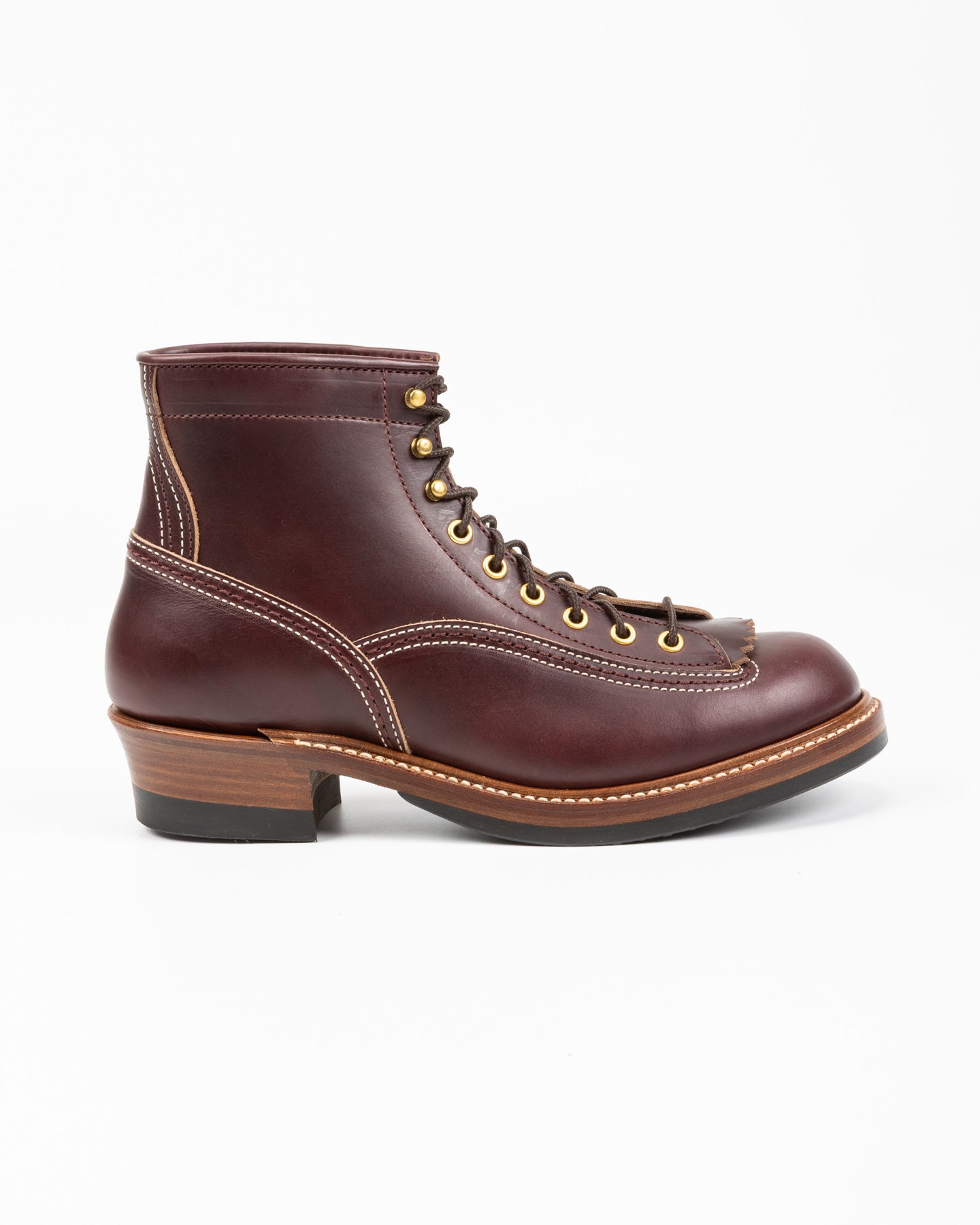 John Lofgren Donkey Puncher Boots - Burgundy CXL – Standard & Strange