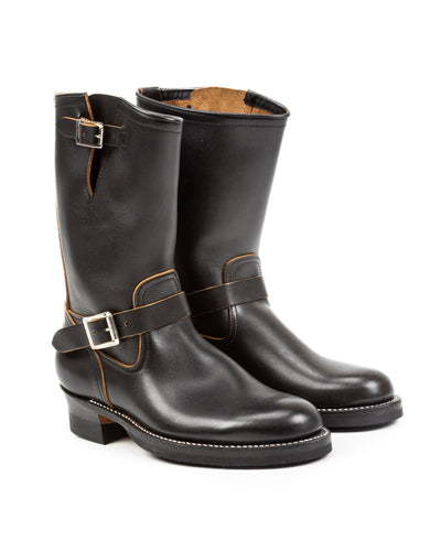 Engineer Boots - Black Heavyweight Kipskin