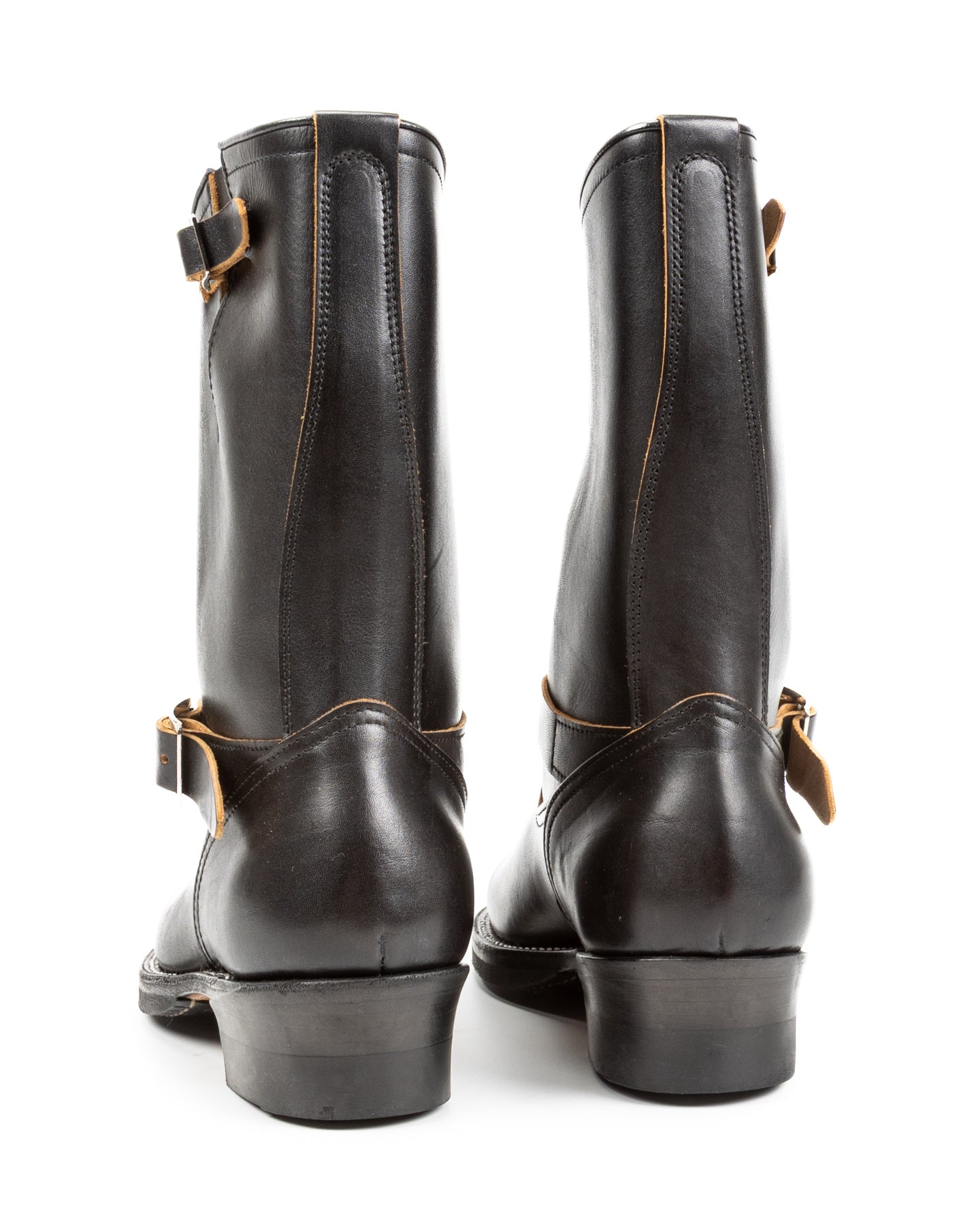Engineer Boots - Black Heavyweight Kipskin – Standard & Strange