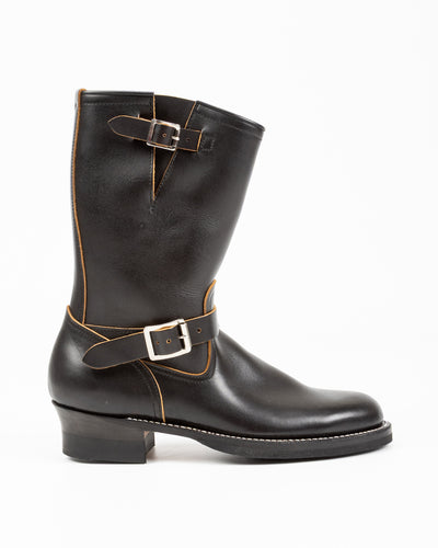 Engineer Boots - Black Heavyweight Kipskin