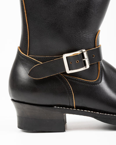 Engineer Boots - Black Heavyweight Kipskin
