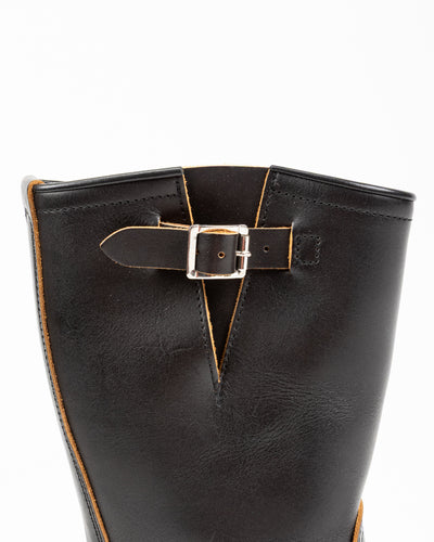 Engineer Boots - Black Heavyweight Kipskin