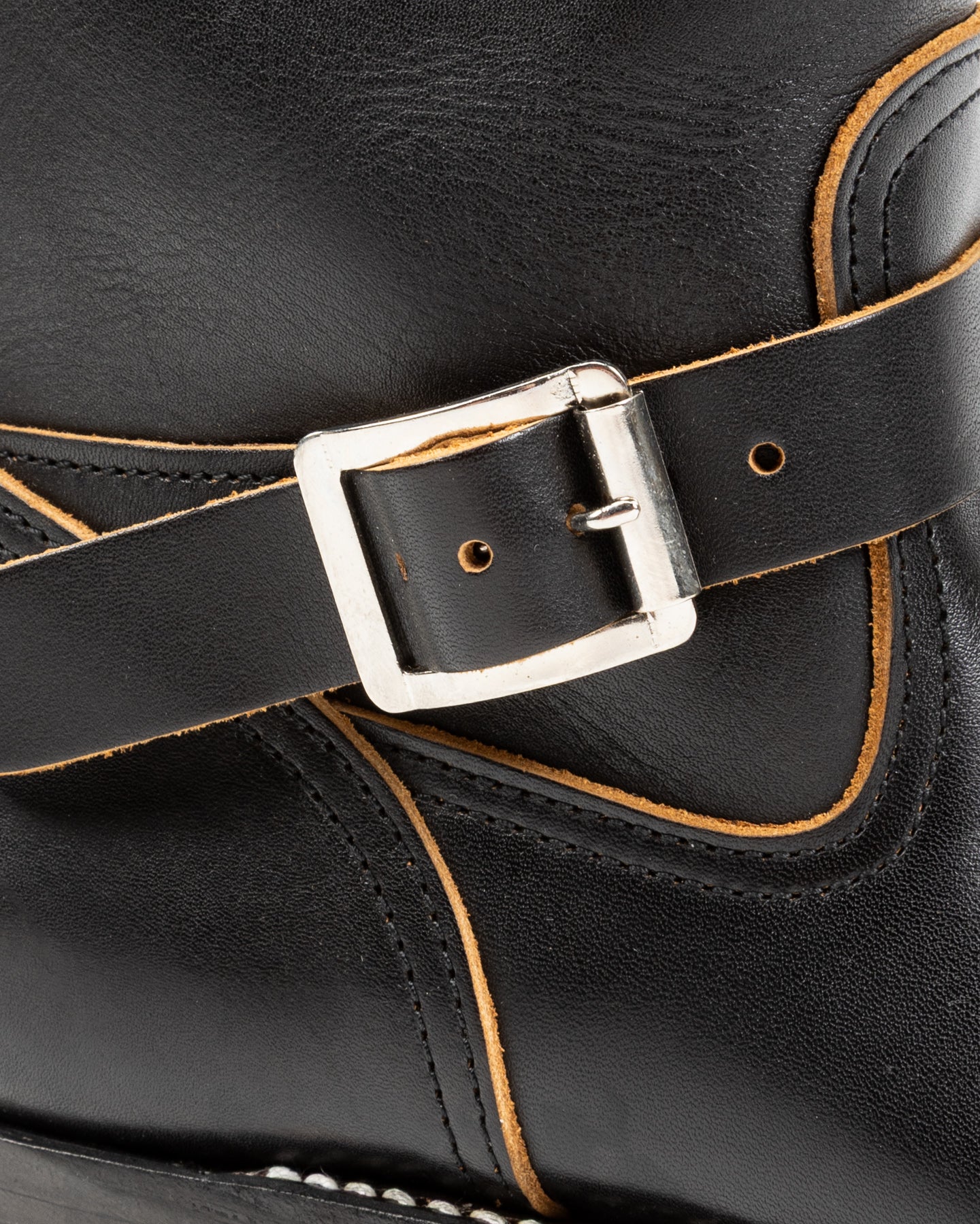 Engineer Boots - Black Heavyweight Kipskin