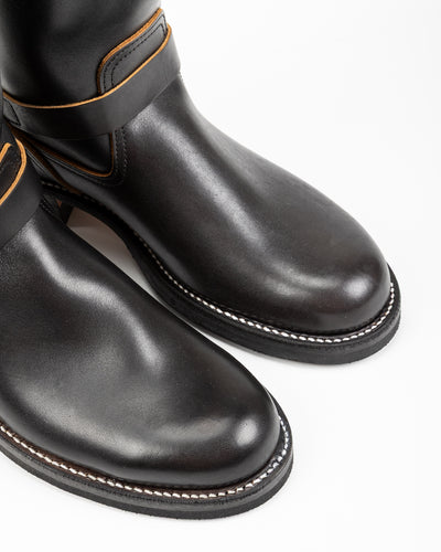 Engineer Boots - Black Heavyweight Kipskin