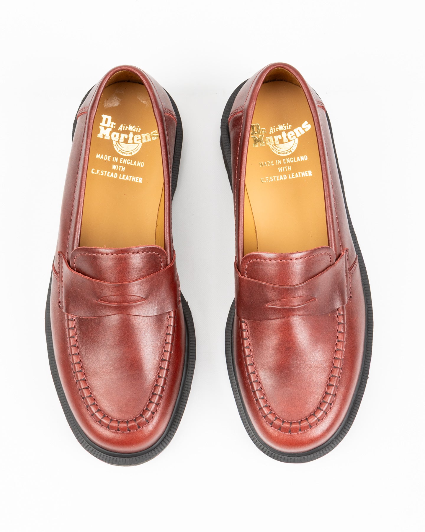 Delapre Penny Loafer - Burgundy