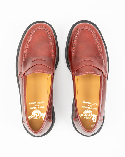 Delapre Penny Loafer - Burgundy