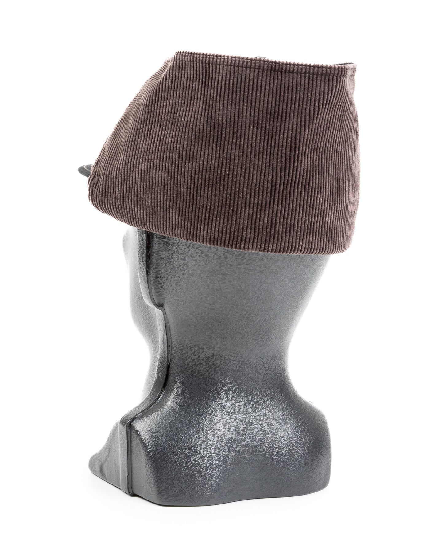 The Real McCoy's Buco Cotton Canvas Windproof Riding Cap - Black - Standard & Strange