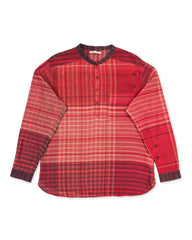 11.11 Check Jamdani Top - Red/Multi - Standard & Strange