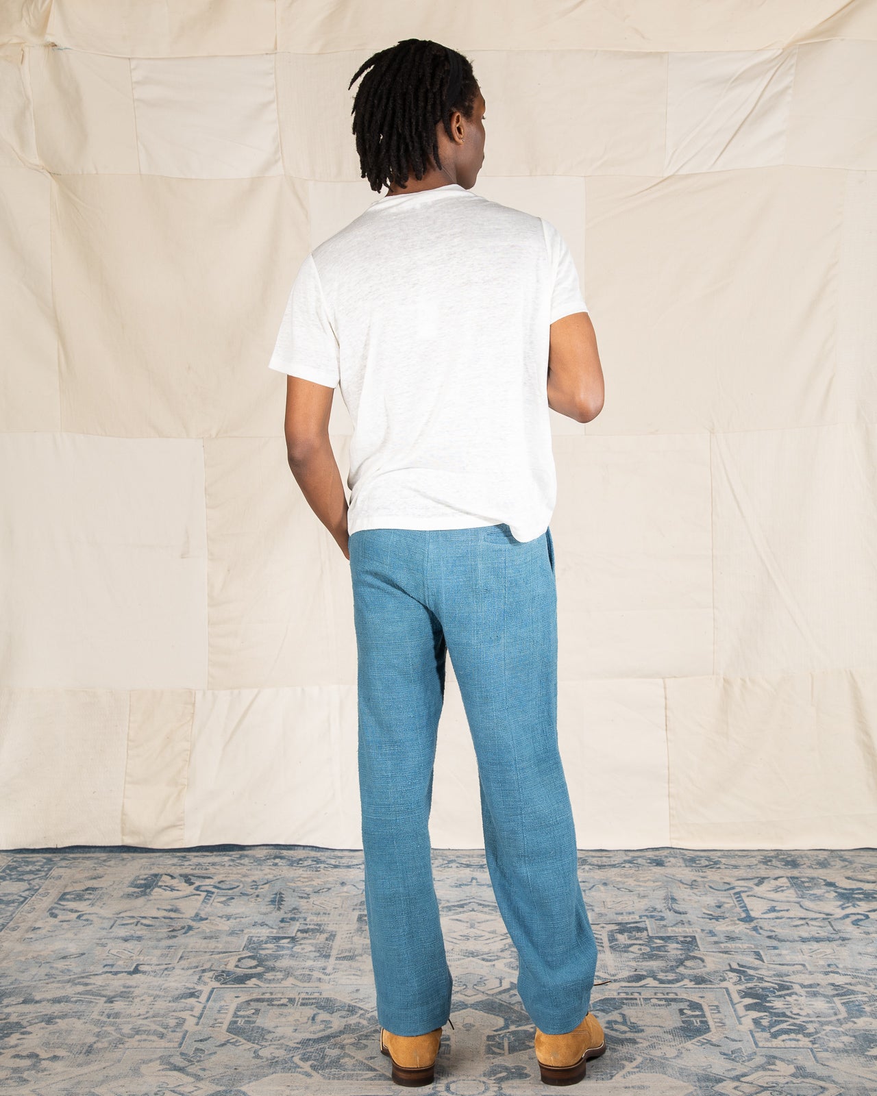11.11 Drawstring Pant - Turquoise - Standard & Strange