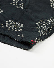 11.11 Fine Cotton Bandhani Shirt - Black Medium - Standard & Strange