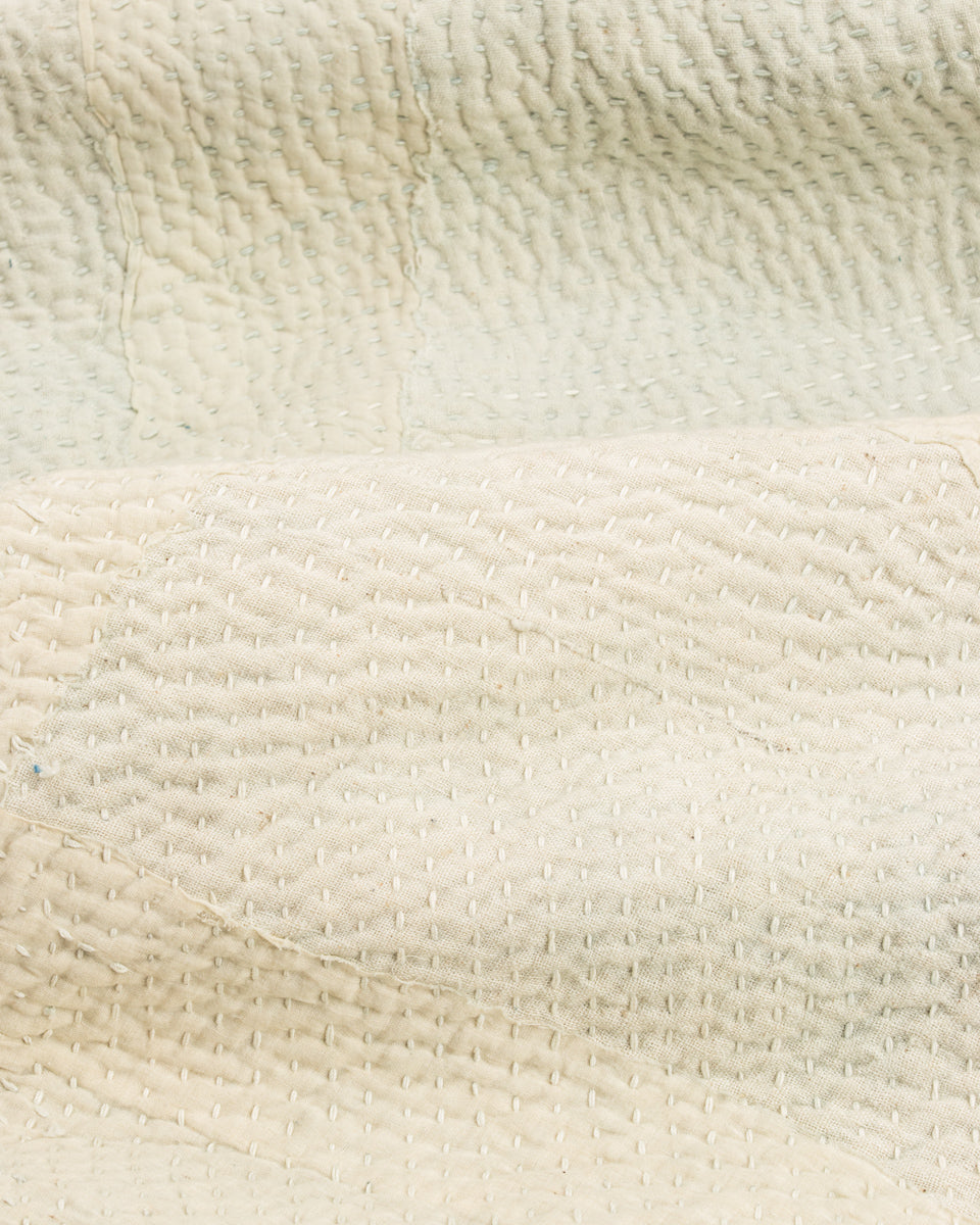 11.11 Indigo Kantha Quilt - Queen - Standard & Strange