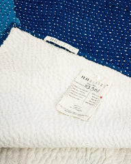 11.11 Indigo Kantha Quilt - Throw - Standard & Strange