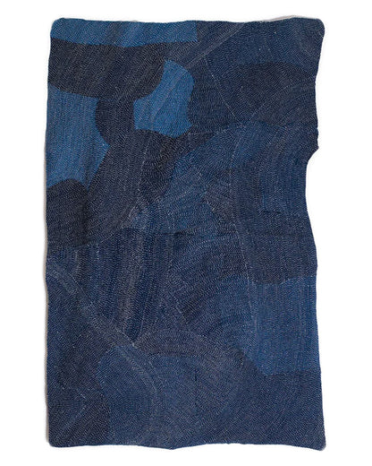 11.11 Indigo Kantha Quilt - Queen - Standard & Strange