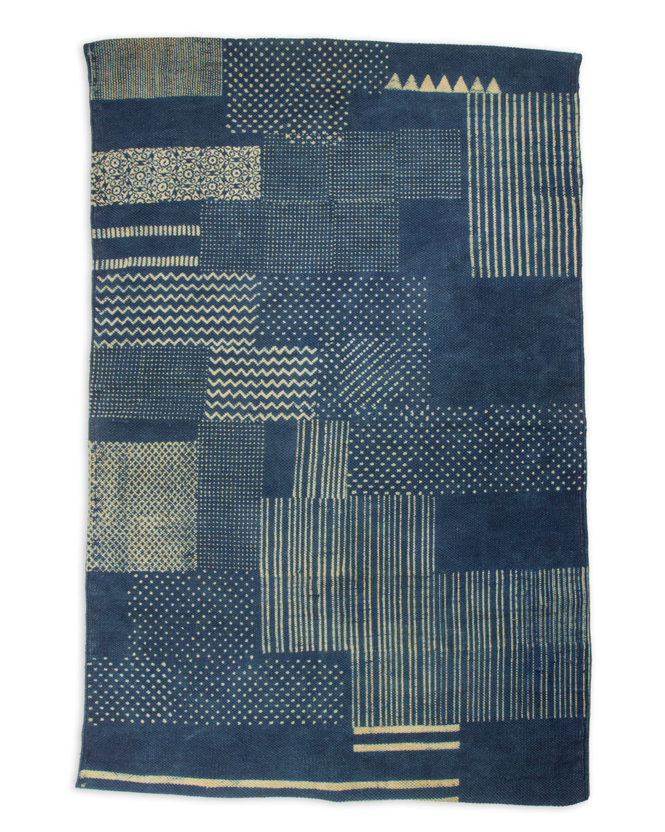 11.11 Indigo Rug - 4' x 6 ' - Standard & Strange