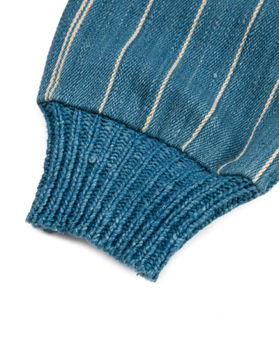 11.11 Nick Bomber - Yarn Dyed Stripe Turquoise Denim - Standard & Strange