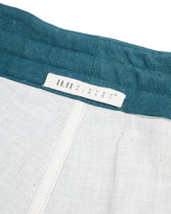 11.11 Tailored Pant - Turquoise Cotton - Standard & Strange