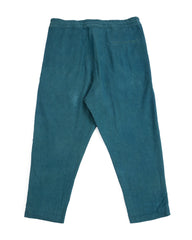 11.11 Tailored Pant - Turquoise Cotton - Standard & Strange