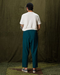 11.11 Tailored Pant - Turquoise Cotton - Standard & Strange