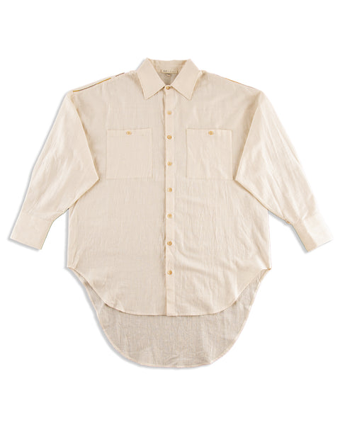 11.11 V Boy Shirt - Ecru - Standard & Strange