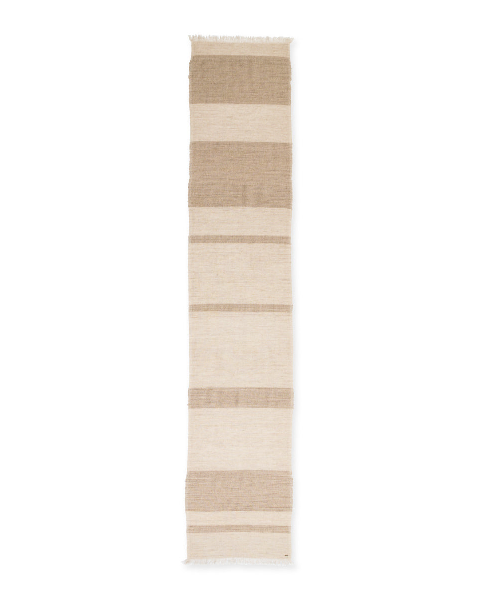 11.11 Hand Woven Cashmere Scarf - Undyed Beige - Standard & Strange