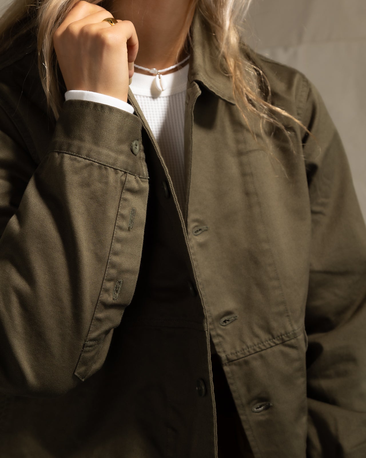 1st PAT-RN Pierce Jacket - Jungle Green Gabardine - Standard & Strange