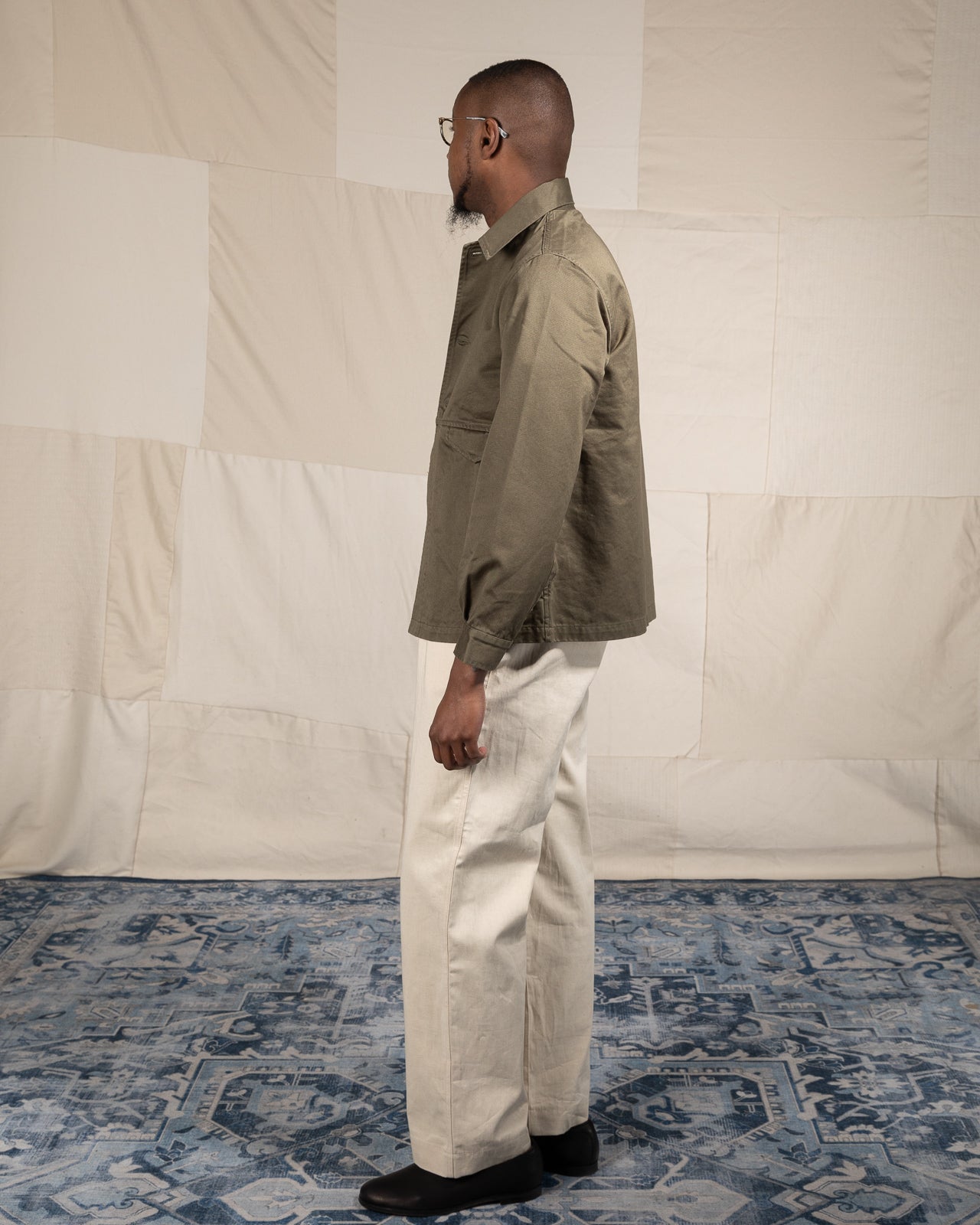 1st PAT-RN Pierce Jacket - Jungle Green Gabardine - Standard & Strange