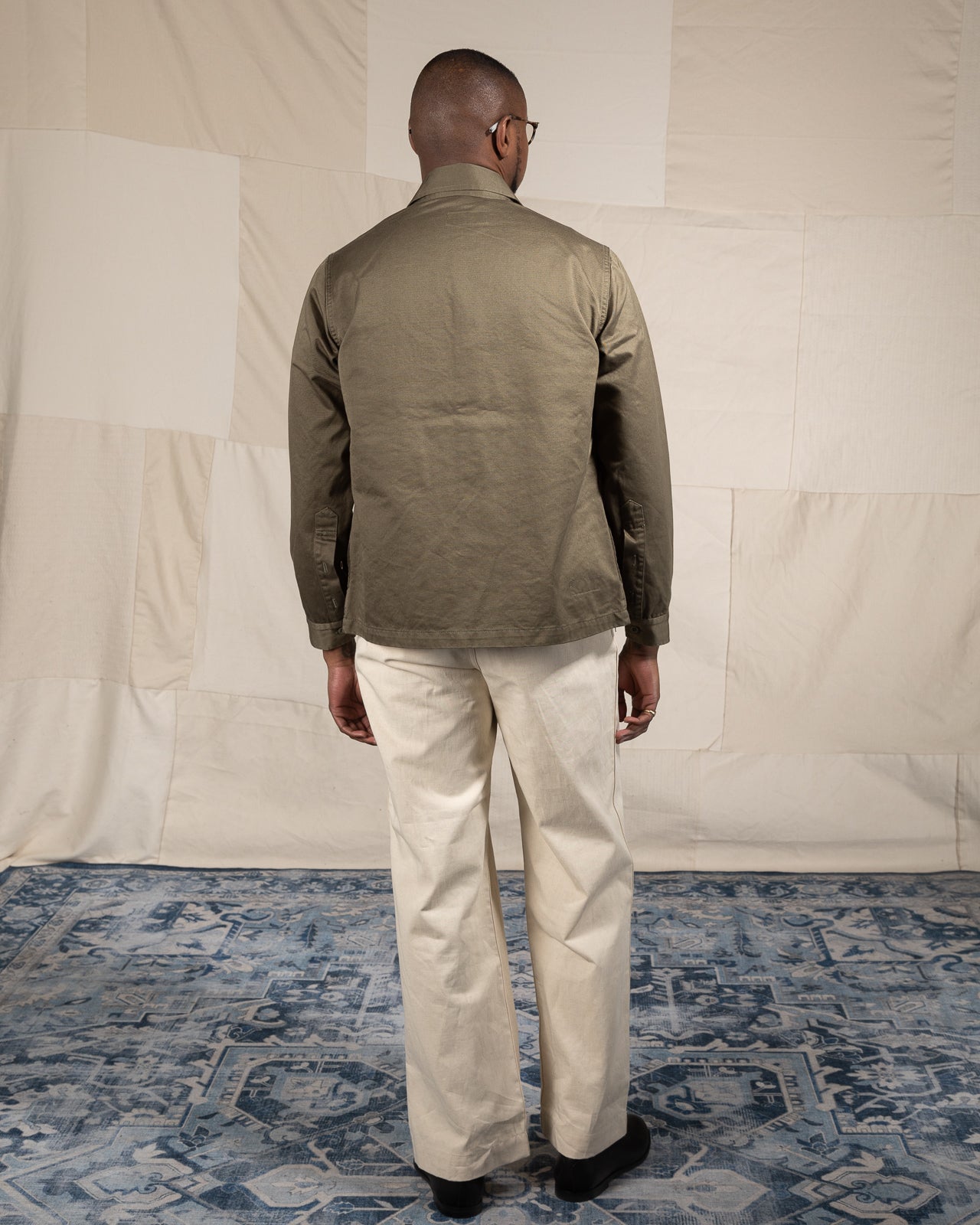 1st PAT-RN Pierce Jacket - Jungle Green Gabardine - Standard & Strange