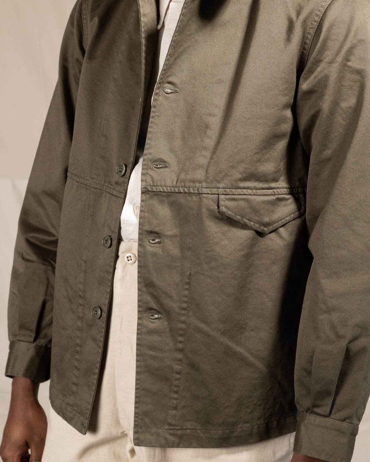 1st PAT-RN Pierce Jacket - Jungle Green Gabardine - Standard & Strange