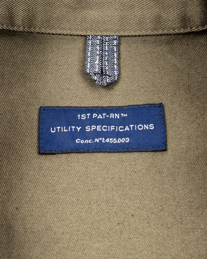 1st PAT-RN Pierce Jacket - Jungle Green Gabardine - Standard & Strange