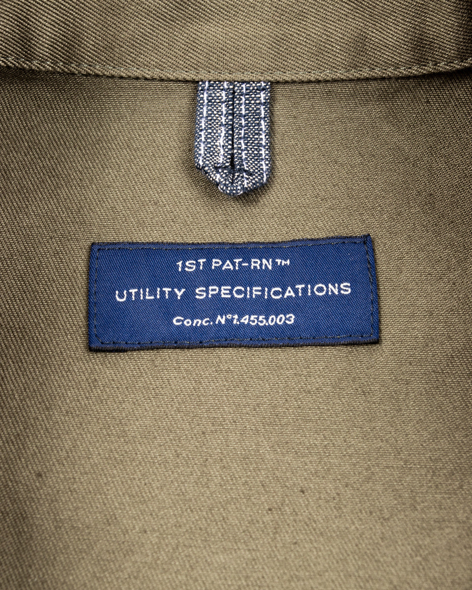 1st PAT-RN Pierce Jacket - Jungle Green Gabardine - Standard & Strange