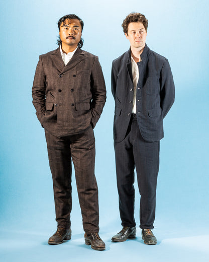 1st PAT-RN Horloger Blazer - Dark Blue Heritage Chevron - Standard & Strange