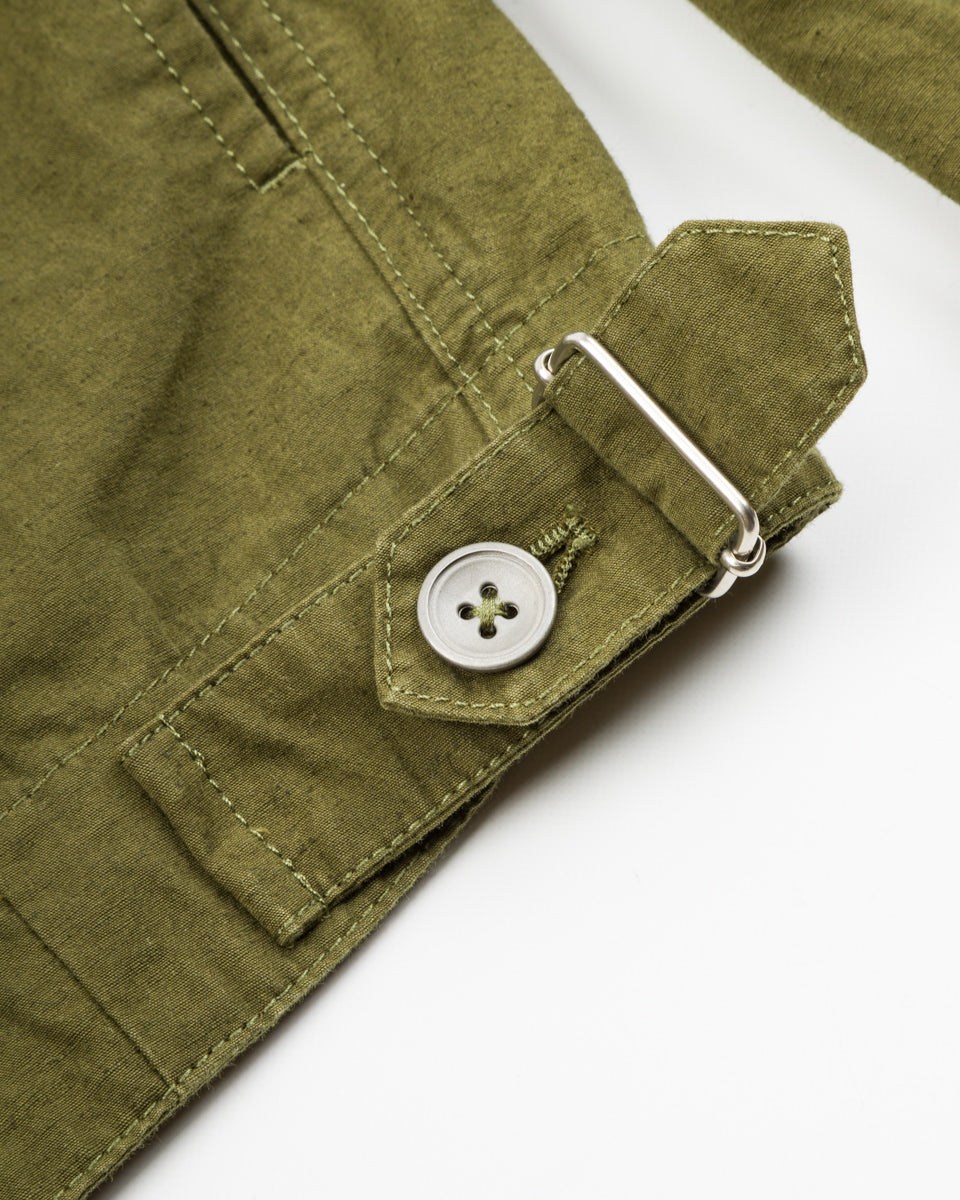1st PAT-RN Camden Jacket - Olive Slub - Standard & Strange