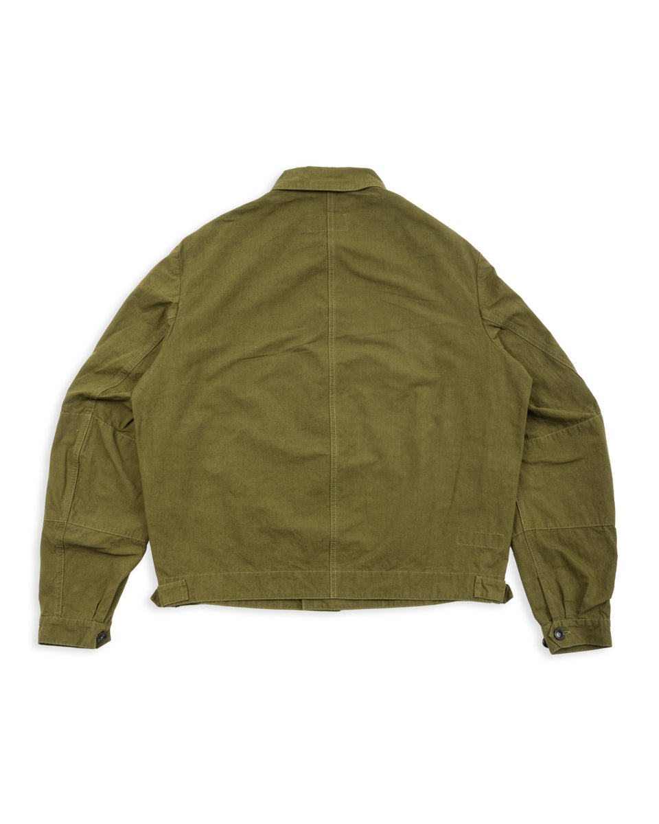 Camden Jacket - Olive Slub – Standard & Strange