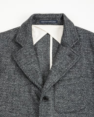 1st PAT-RN Evans Jacket - Grey Wool Herringbone - Standard & Strange