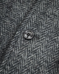 1st PAT-RN Evans Jacket - Grey Wool Herringbone - Standard & Strange