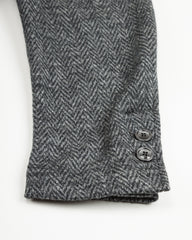 1st PAT-RN Evans Jacket - Grey Wool Herringbone - Standard & Strange