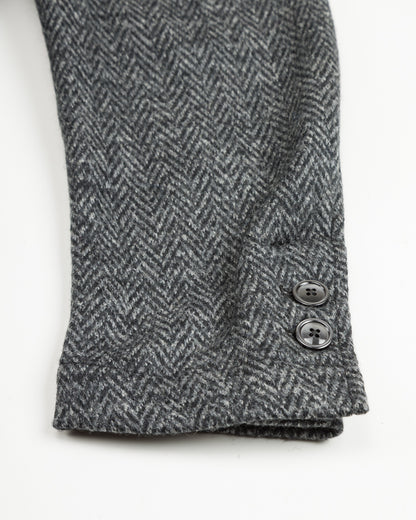 1st PAT-RN Evans Jacket - Grey Wool Herringbone - Standard & Strange