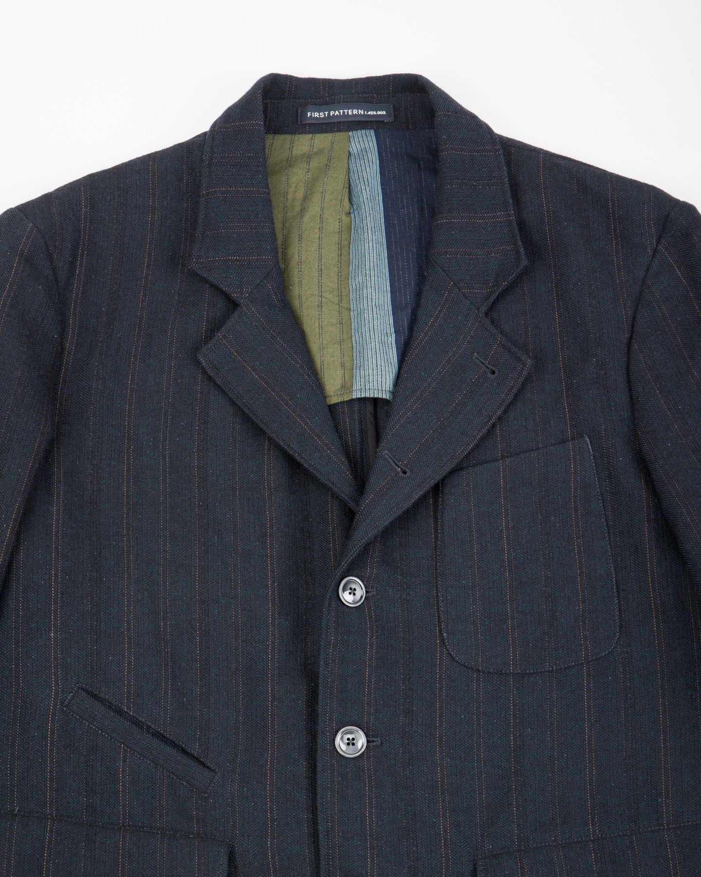 1st PAT-RN Horloger Blazer - Dark Blue Heritage Chevron - Standard & Strange