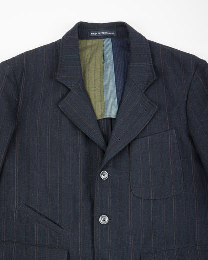 1st PAT-RN Horloger Blazer - Dark Blue Heritage Chevron - Standard & Strange