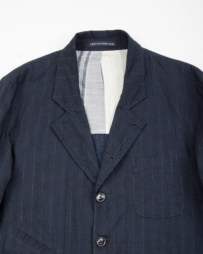 1st PAT-RN Horloger Jacket - Blue Pinstripe - Standard & Strange