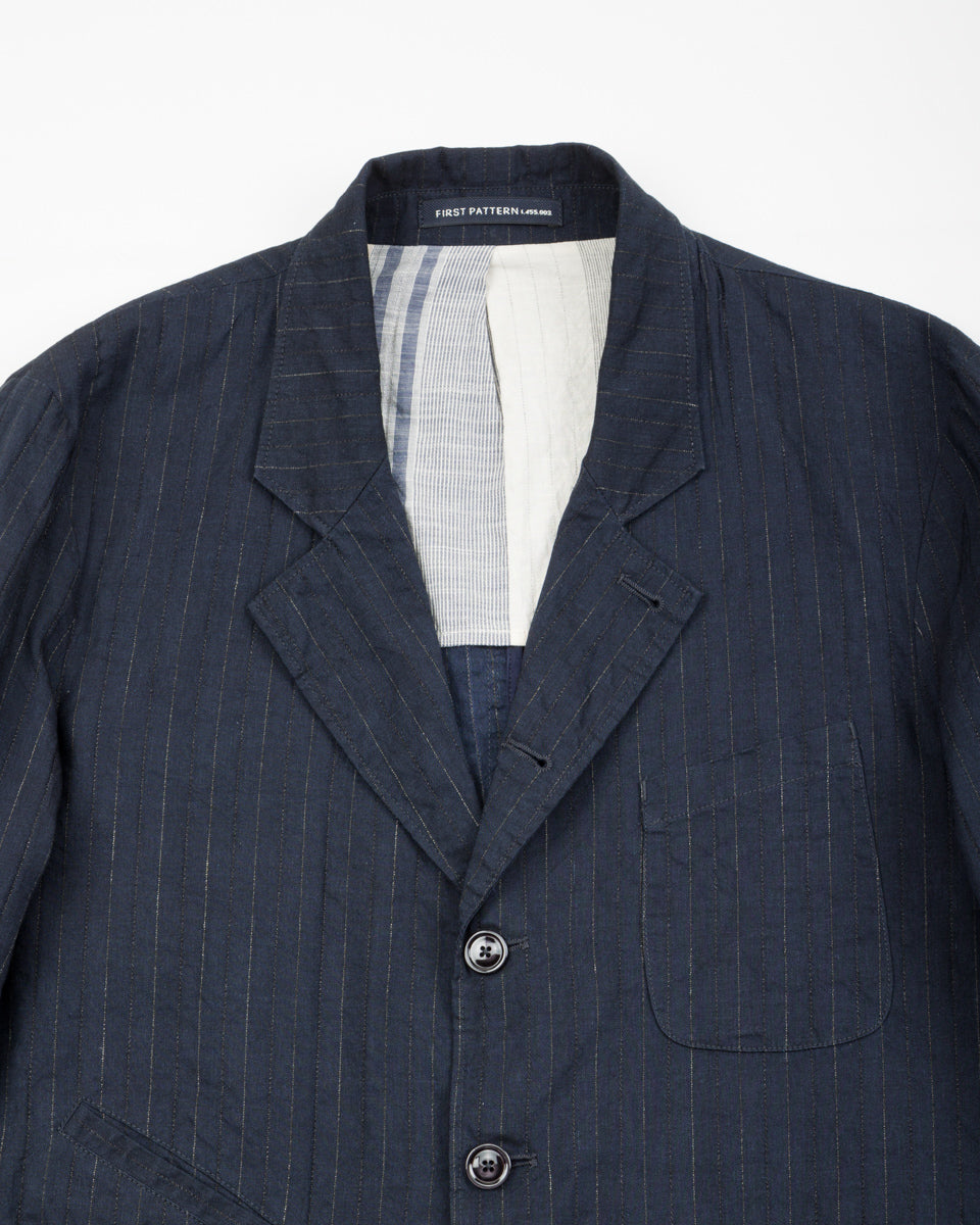 1st PAT-RN Horloger Jacket - Blue Pinstripe - Standard & Strange