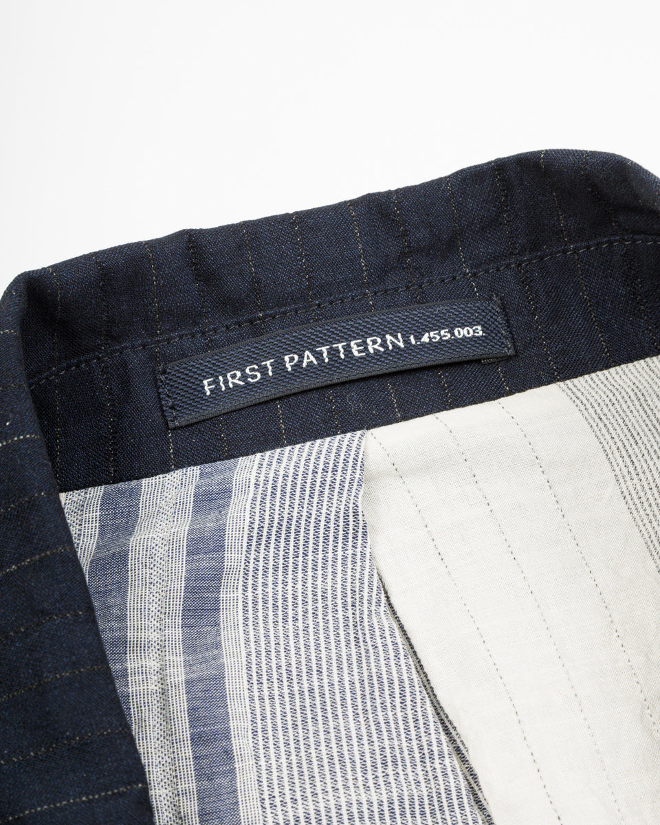 1st PAT-RN Horloger Jacket - Blue Pinstripe - Standard & Strange